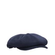 Blå Kasjmir Hat - Stilfuld og Elegant