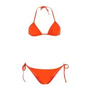 Fluo Orange Stretch Bikini