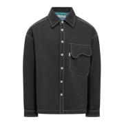 Sort Casual Button Down Overshirt