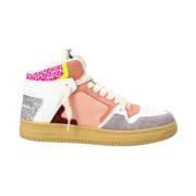Patchwork High Top Sneakers