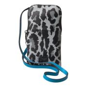 Leopard Læder Crossbody Telefon Taske