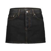 Klassisk Denim Mini Nederdel