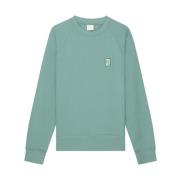 Luksus Salviegrøn Sweatshirt