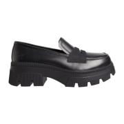 Chunky Combat Loafer - Sort