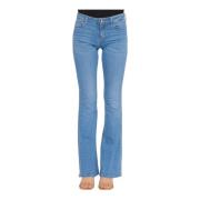 Flared Bottom Up Jeans
