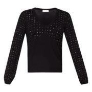 Sort Sweaters med Studs