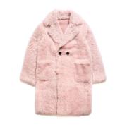 KUMA Lambskin Shearling Coat_Pink_M