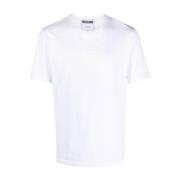 Hvide T-shirts og Polos med Logo Patch