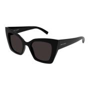 Bold Black Cat Eye Sunglasses