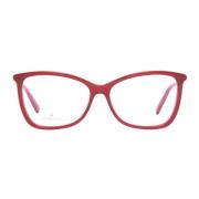 Røde Kvinders Plastik Butterfly Optiske Briller