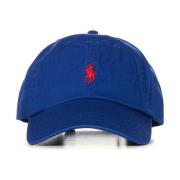 Blå Polo Hat med Justerbar Rem