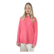 To-farvet Crewneck Sweater