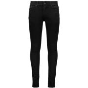 Sort Denim Skinny Jeans - Tidløst Tilføjelse til Din Garderobe
