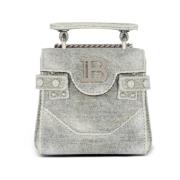 B-Buzz vintage-effekt denim mini taske