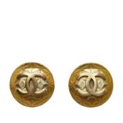 Pre-owned Farvet Guld chanel-smykker