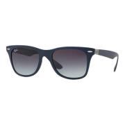 Matte Blue Sungles with Dark Grey Shaded Lenses