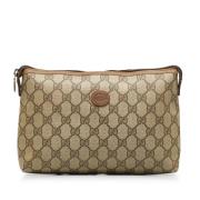 Pre-owned Coated canvas gucci-tasker