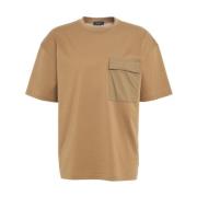 Brun T-shirts Polos til Mænd