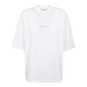 Hvid Bomuld T-Shirt Lily L1W01