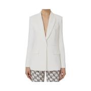 Ivory Letvægts Stretch Blazer