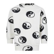 Yin Yang Print Sweatshirt