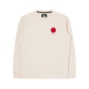 Japansk Sun Sweatshirt Hvid