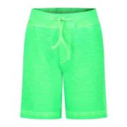 Grønne sports shorts med justerbar talje