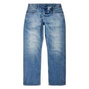 Regular Straight Fit Jeans med forstærkede lommer
