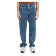 Straight Fit Fem Lomme Jeans