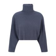 Eksklusiv italiensk turtleneck sweater