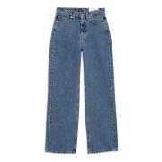Afslappet Mid-Rise Bomuld-Denim Jeans