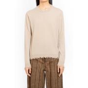 Beige Silke Cashmere Sweater