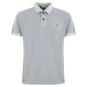 Blå Logo Polo Shirt til Mænd