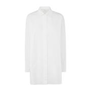 Hvid Iconic Mini Skjortekjole