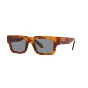 Havana/Blue Sunglasses AR 8184U