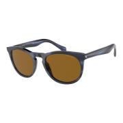 Striped Blue/Brown Sunglasses AR 8150