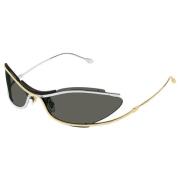 Fashion Show Sunglasses - Gold/Grey