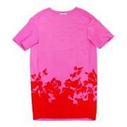 Frangipani Pink Print Kjole