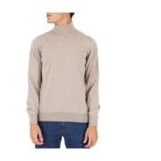 Klassisk Merinould Turtleneck Sweater