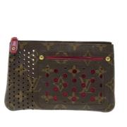 Pre-owned Canvas clutches