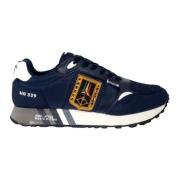 Tricolori Running Sneakers Blå