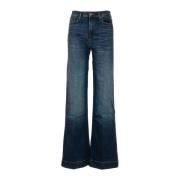 Moderne Dojo Retro Blå Jeans