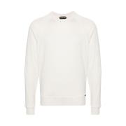 Ivory Hvid Crew Neck Sweater