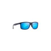 Blå Ramme Stilfulde Solbriller
