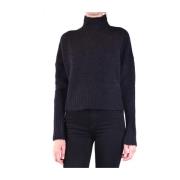 Sort Sweater til Kvinder - Hyggelig og Stilfuld AW21