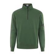 Stilfuld Half Zip Krave Sweatshirt Grøn