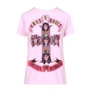 Roses Guns'n'Roses Print Bomuld T-shirt