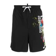 Sort Beachwear Boxer Shorts