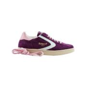 Fuxia Suede Sneakers