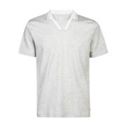 Giza Cotton Polo Neck T-Shirt